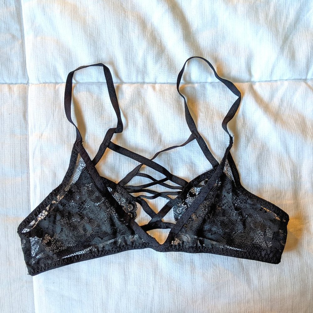 Black bralette